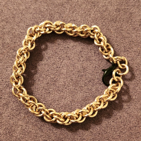 Faux Rose Gold Twist Bracelet