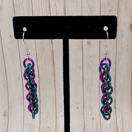 Bewitched Stripes Twist Earrings