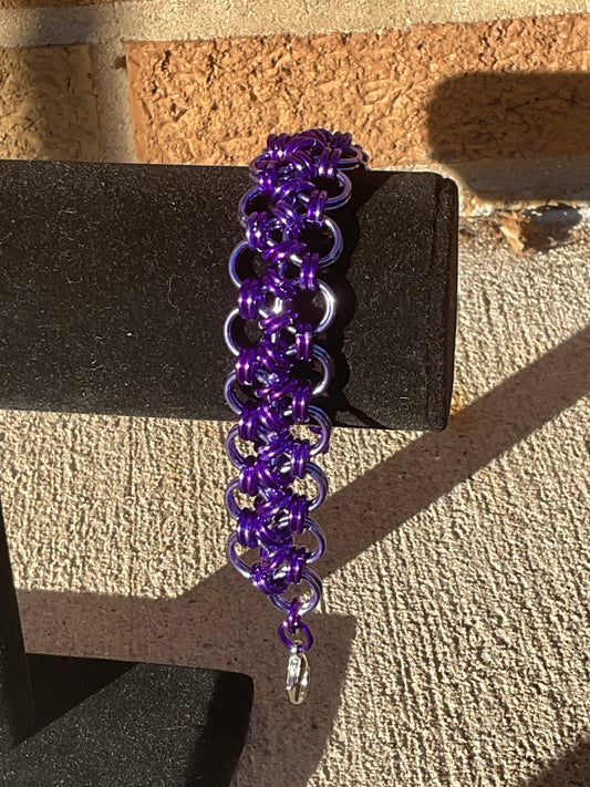 Purple Haze Japanese Lace Bracelet